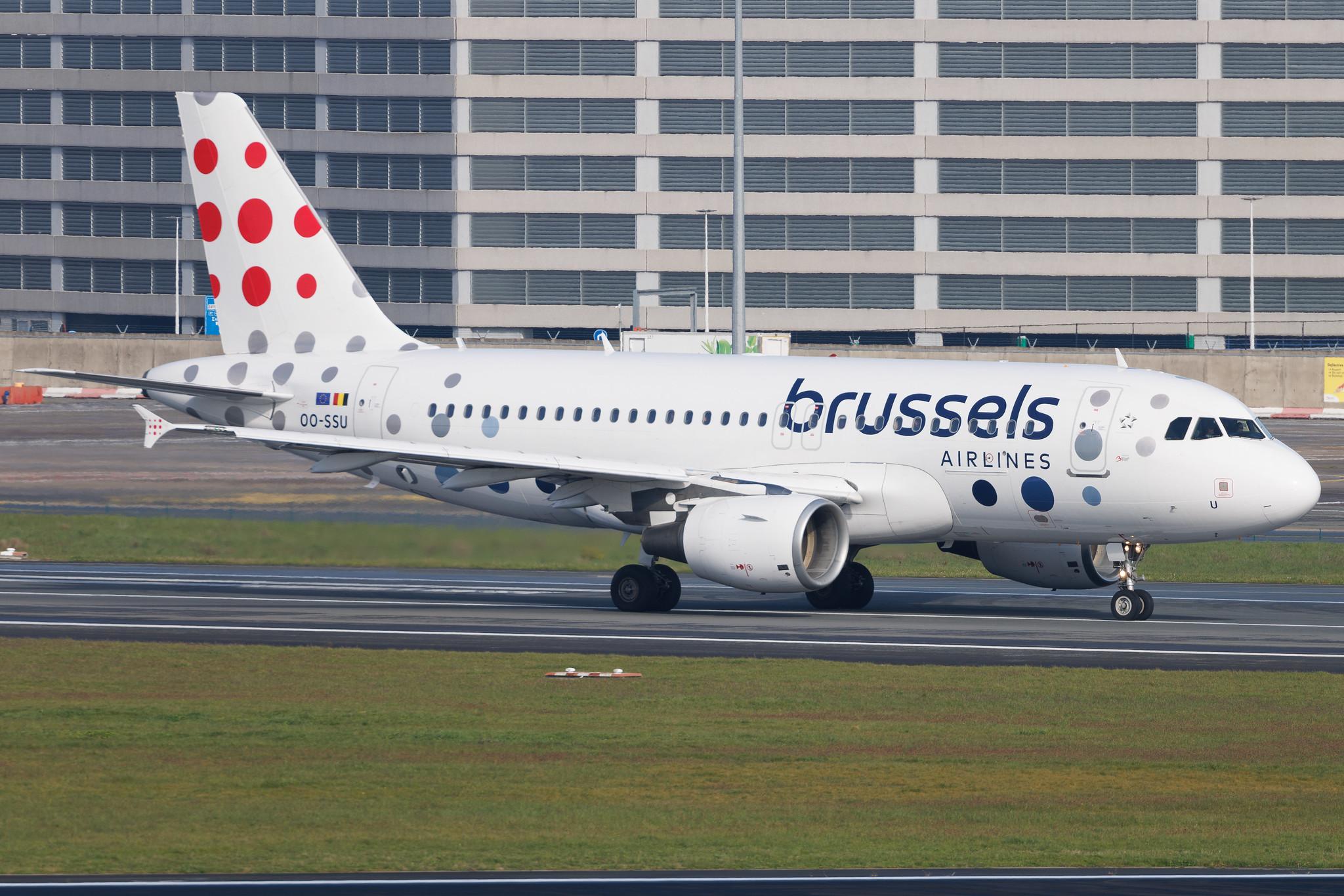 Brussels Airport: Brussels Airlines (SN / BEL) | Airbus A319-111 A319 | OO-SSU | MSN 2230
