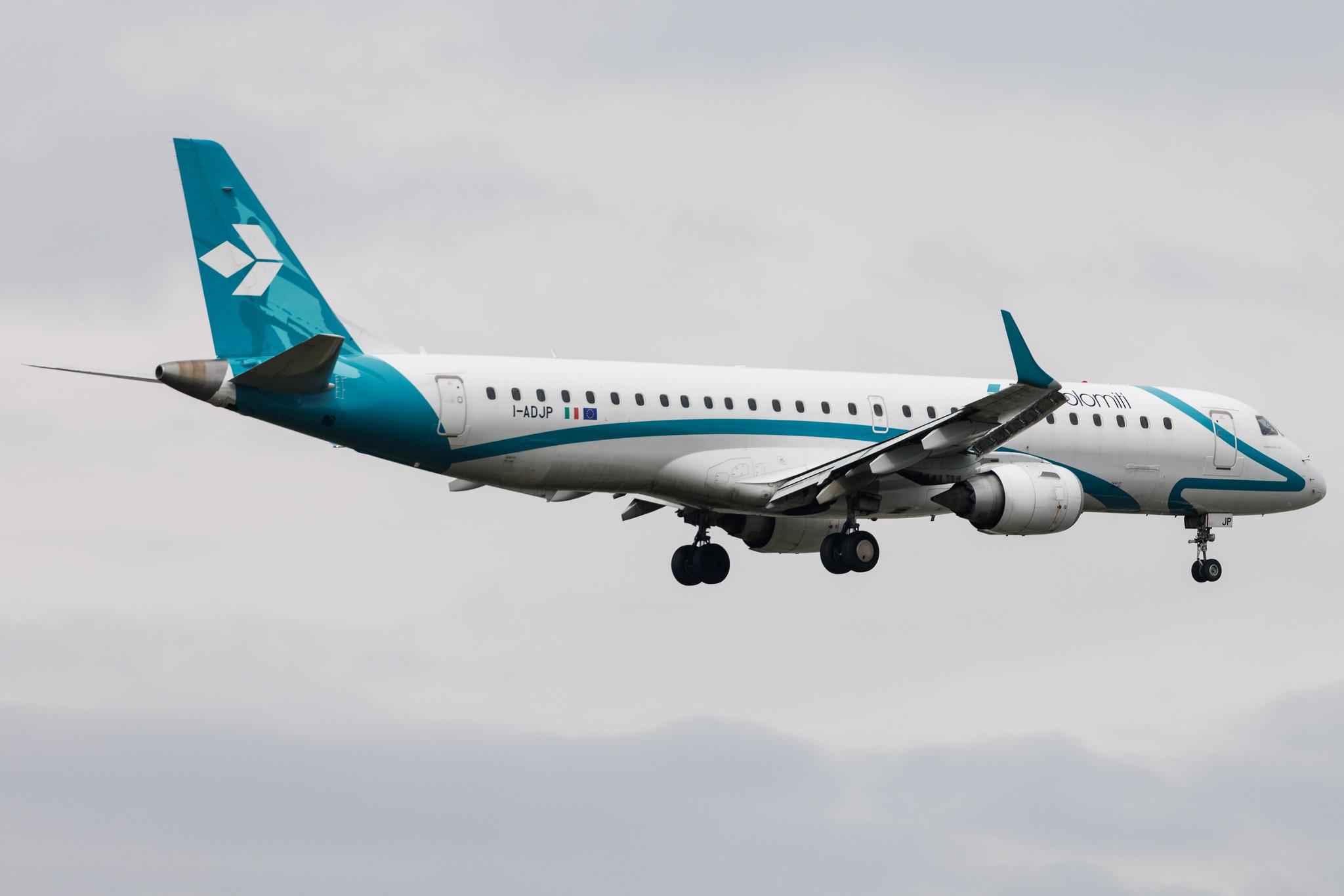 Frankfurt Airport: Air Dolomiti (EN / DLA) | Embraer E195LR E195 | I-ADJP | MSN 19000578