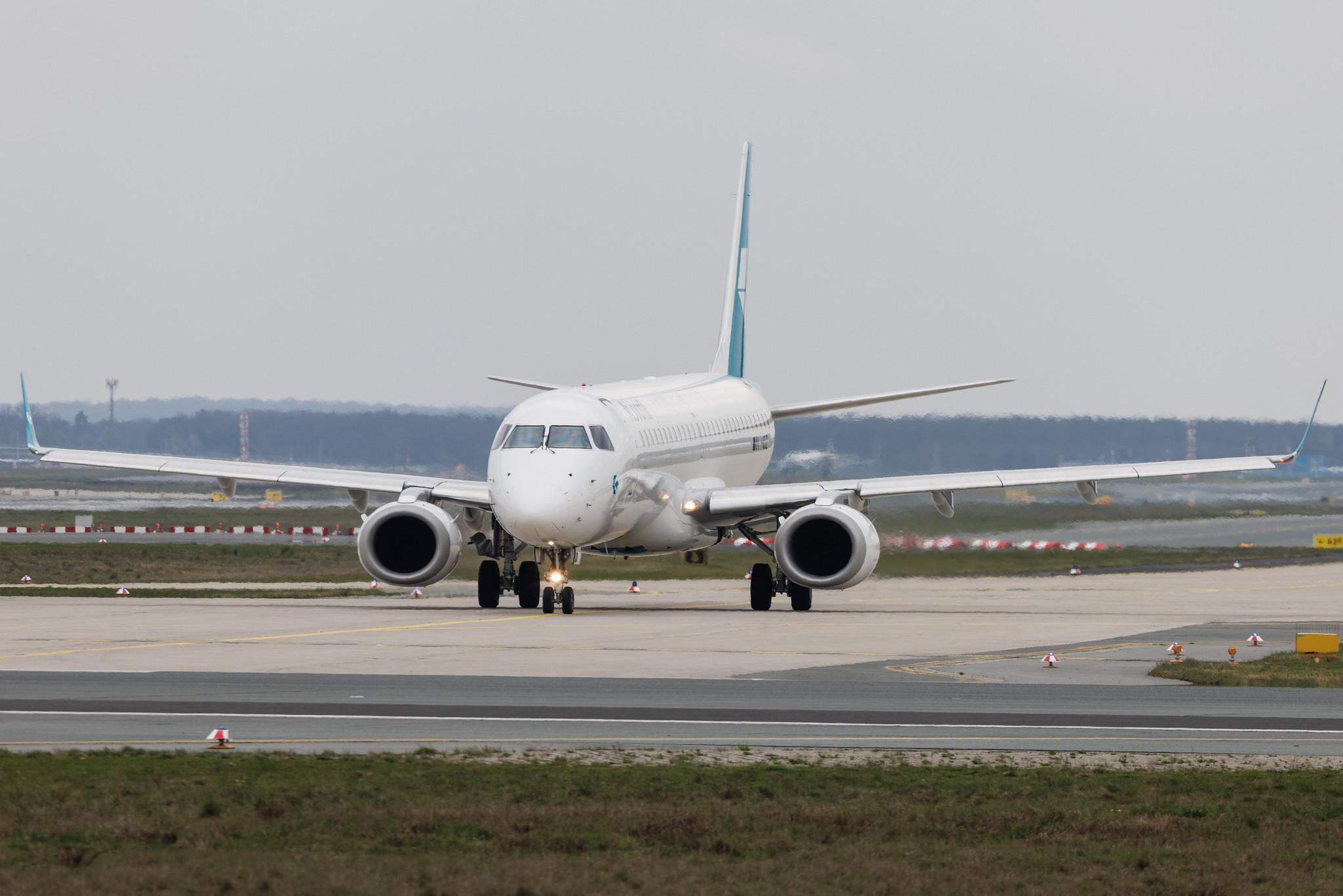 Frankfurt Airport: Air Dolomiti (EN / DLA) | Embraer E195LR E195 | I-ADJZ | MSN 19000316