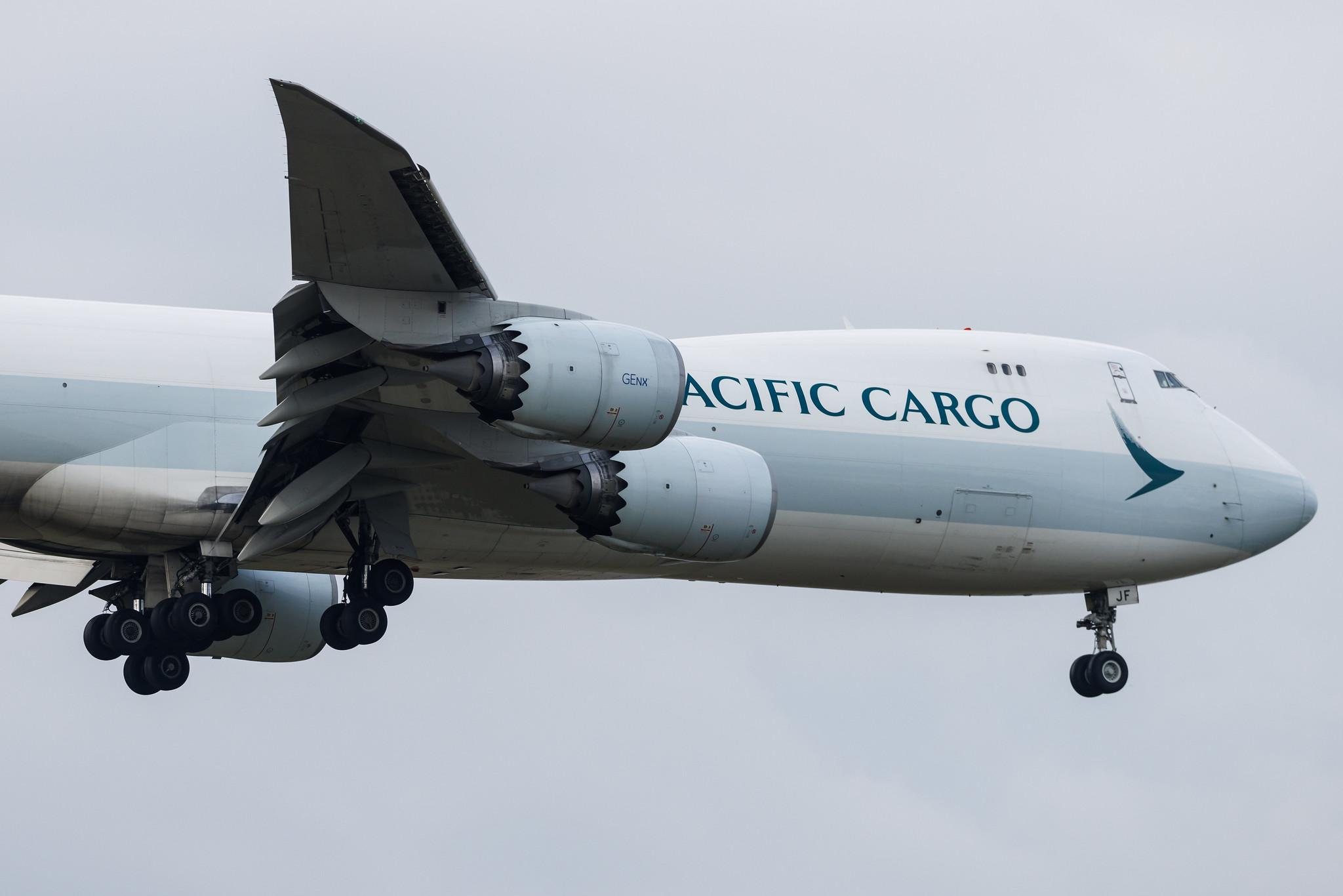 Frankfurt Airport: Cathay Pacific Cargo (CX / CPA) | Operator: Cathay Pacific | Boeing 747-867F B748 | B-LJF | MSN 39243