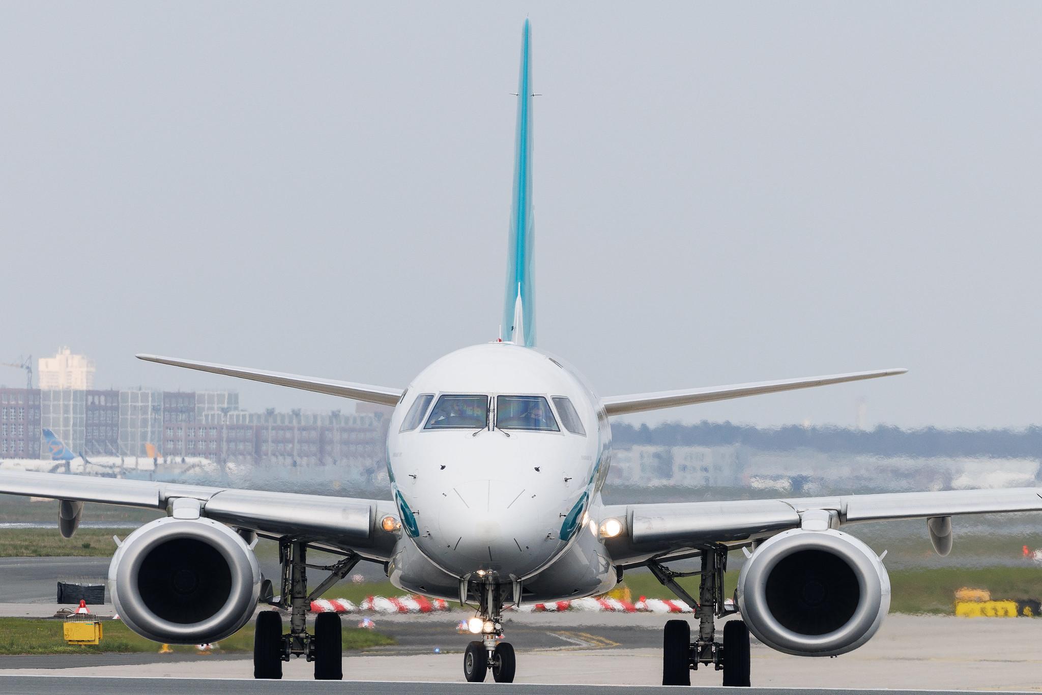 Frankfurt Airport: Air Dolomiti (EN / DLA) | Embraer E195LR E195 | I-ADJP | MSN 19000578