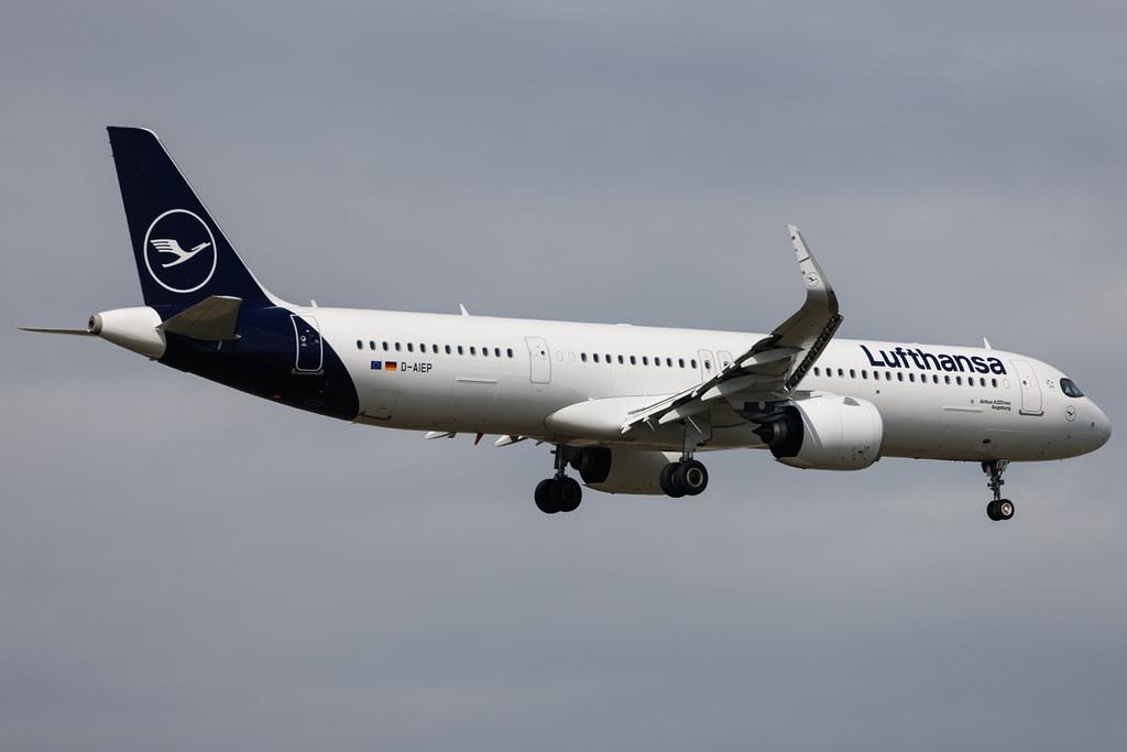 Frankfurt Airport: Lufthansa (LH / DLH) | Airbus A321-271NX A21N | D-AIEP | MSN 11027