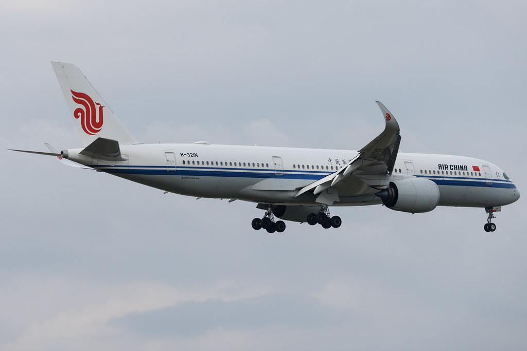 Frankfurt Airport: Air China (CA / CAA) | Airbus A350-941 A359 | B-321N | MSN 458