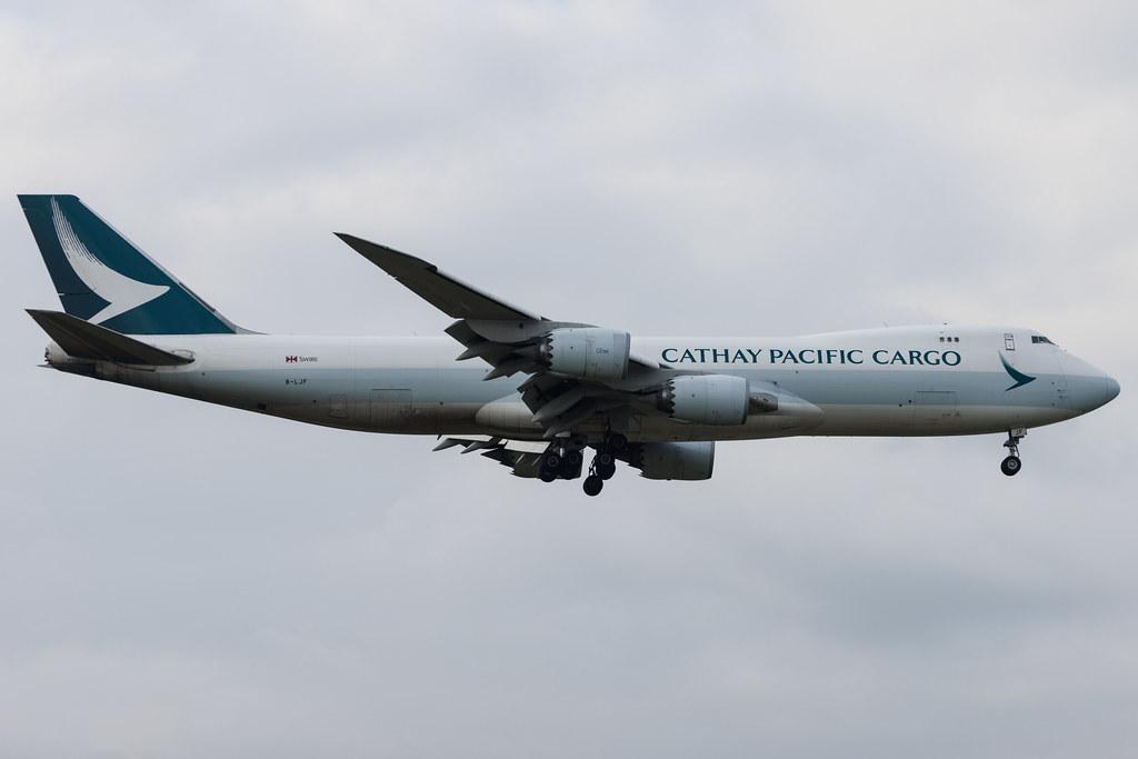 Frankfurt Airport: Cathay Pacific Cargo (CX / CPA) | Operator: Cathay Pacific | Boeing 747-867F B748 | B-LJF | MSN 39243