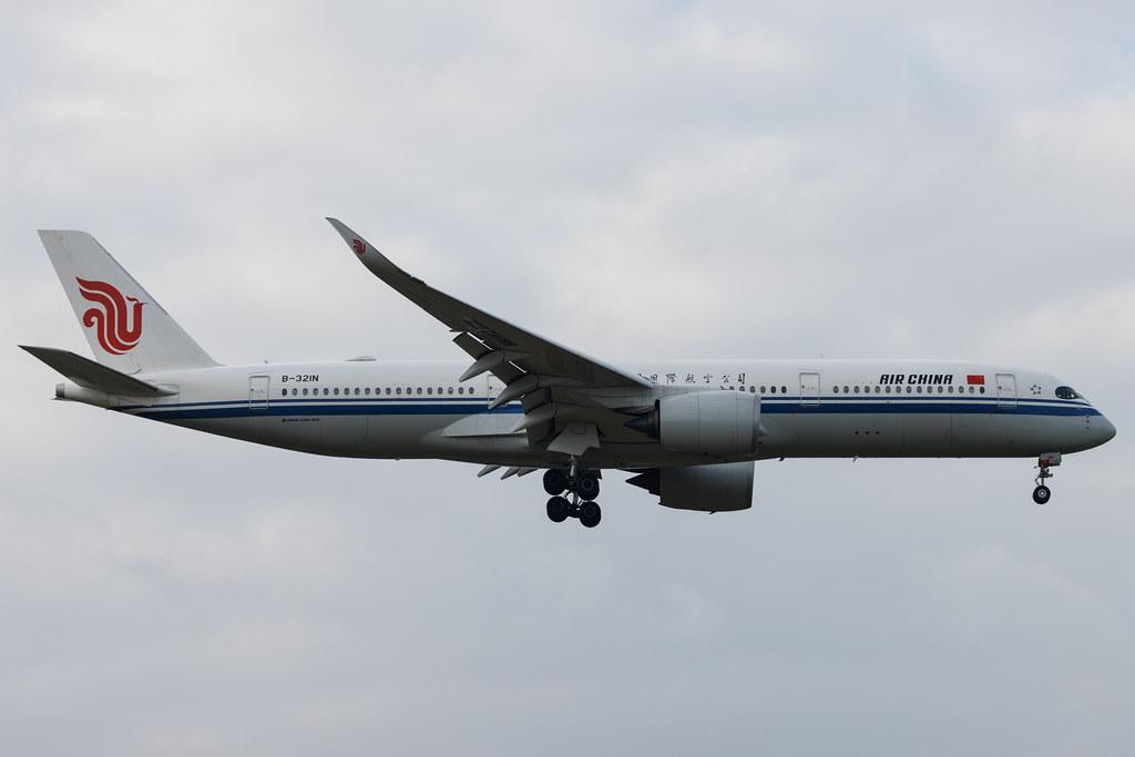 Frankfurt Airport: Air China (CA / CAA) | Airbus A350-941 A359 | B-321N | MSN 458