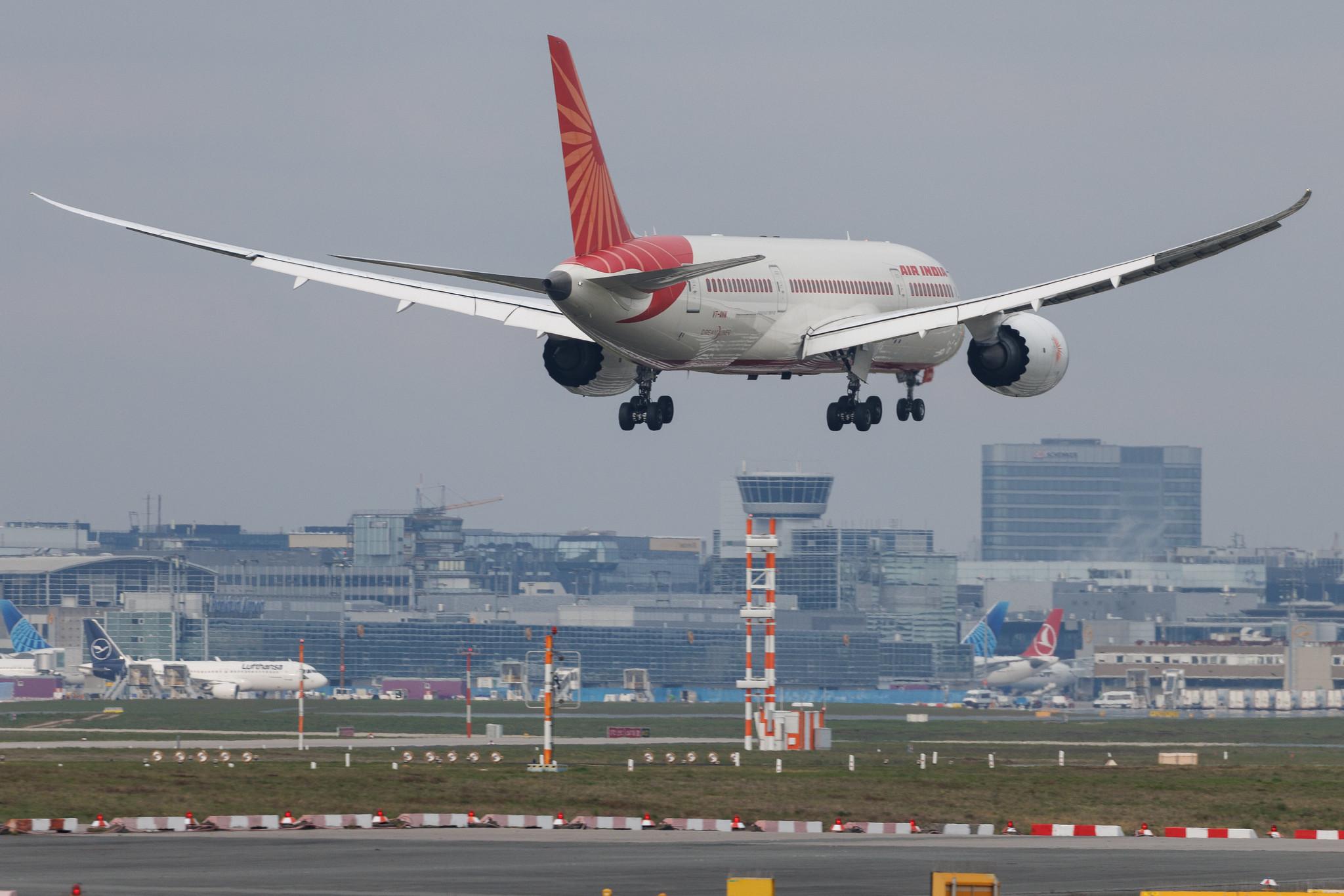 Frankfurt Airport: Air India (AI / AIC) | Boeing 787-8 Dreamliner B788 | VT-ANW | MSN 36294