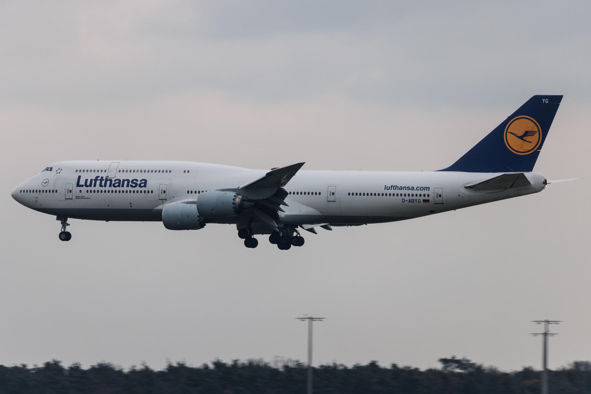 Frankfurt Airport: Lufthansa (LH / DLH) | Boeing 747-830 B748 | D-ABYG | MSN 37831