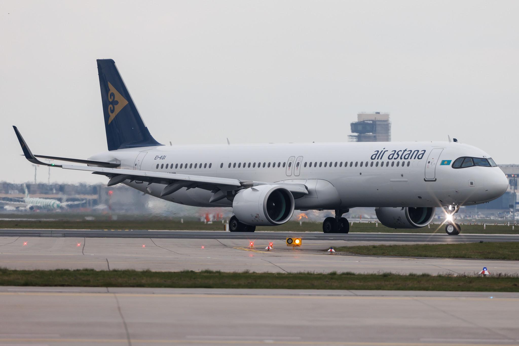 Frankfurt Airport: Air Astana (KC / KZR) | Airbus A321-271NX A21N | EI-KGI | MSN 10902