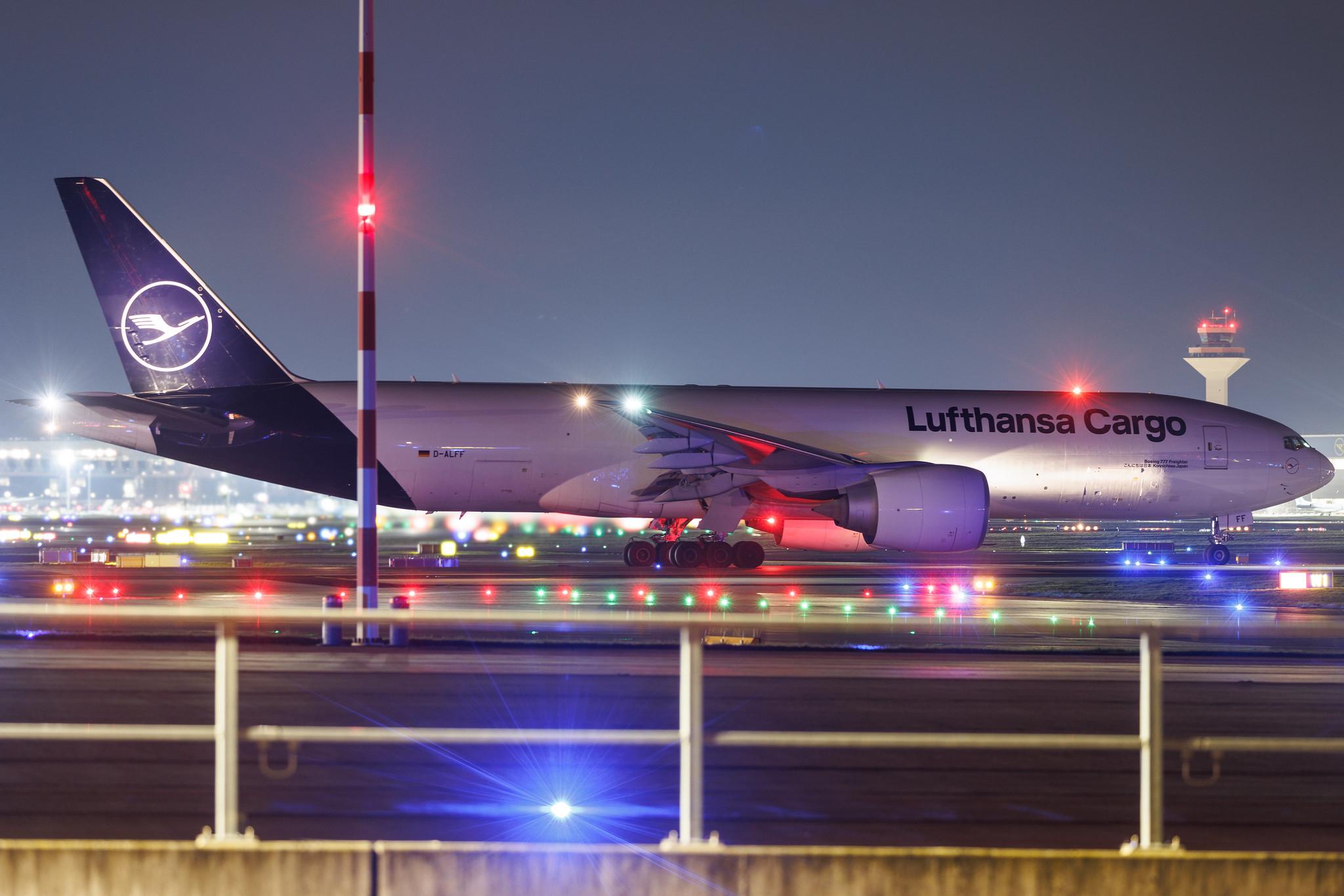 Frankfurt Airport: Lufthansa Cargo (/ GEC) | Boeing 777-FBT B77L | D-ALFF | MSN 66089