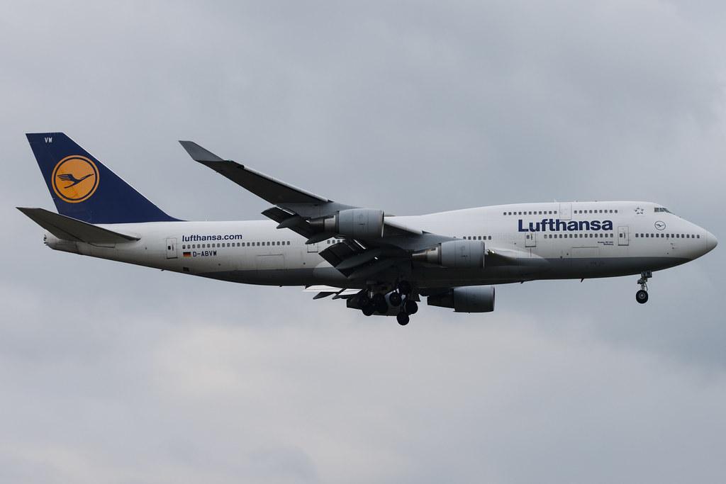 Frankfurt Airport: Lufthansa (LH / DLH) | Boeing 747-430 B744 | D-ABVM | MSN 29101