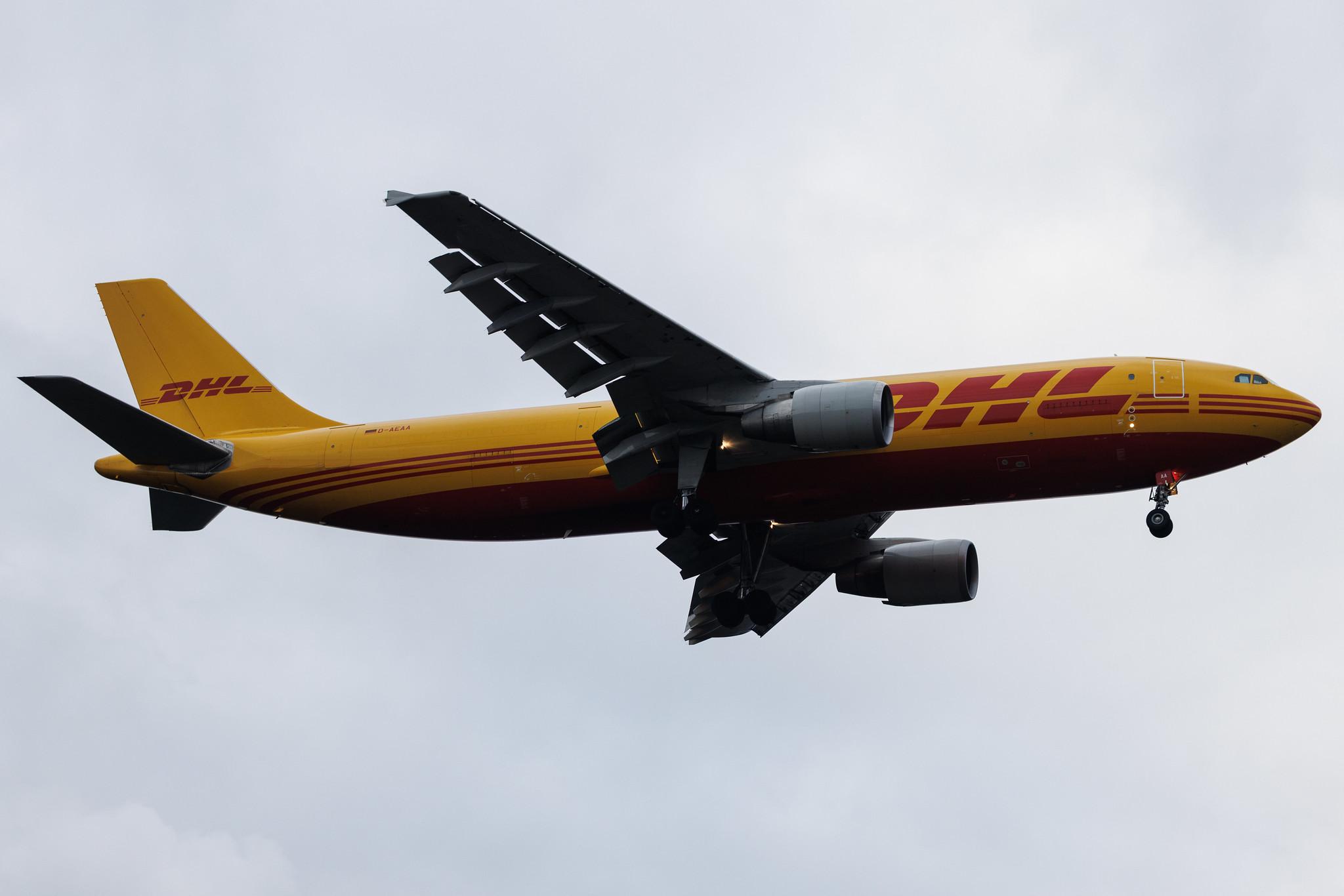 Frankfurt Airport: DHL (D0 / DHK) | Operator: European Air Transport | Airbus A300B4-622R(F) A306 | D-AEAA | MSN 743