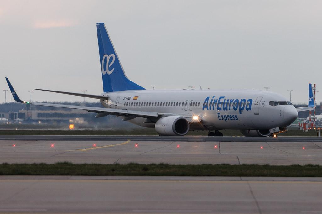 Frankfurt Airport: Air Europa Express (UX / AEA) | Boeing 737-8GP B738 | EC-NUZ | MSN 39866