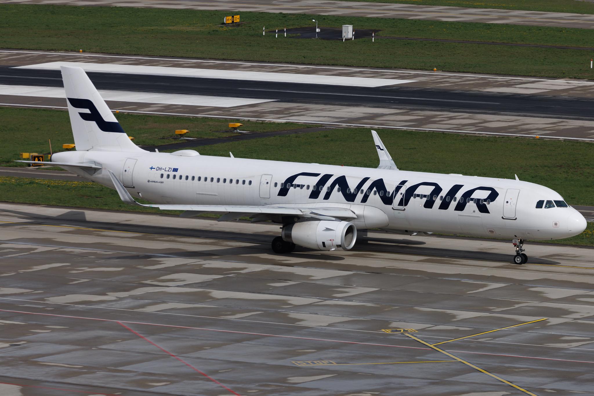 Flughafen Zürich: Finnair (AY / FIN) | Airbus A321-231 A321 | OH-LZI | MSN 5922