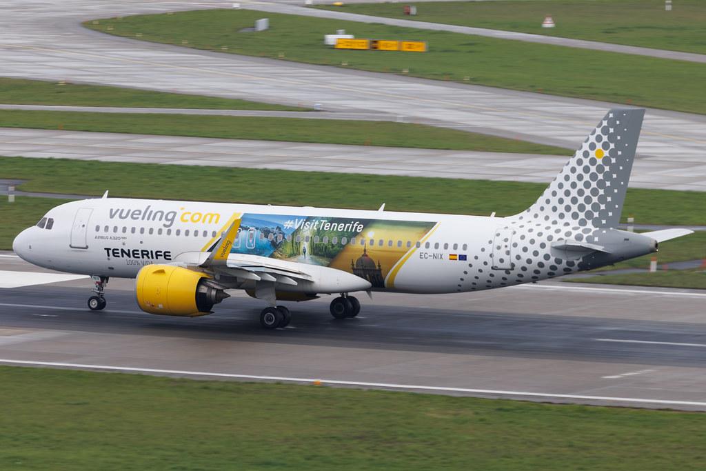 Flughafen Zürich: Vueling (VY / VLG) | Livery: Visit Tenerife Livery | Airbus A320-271N A20N | EC-NIX | MSN 10024