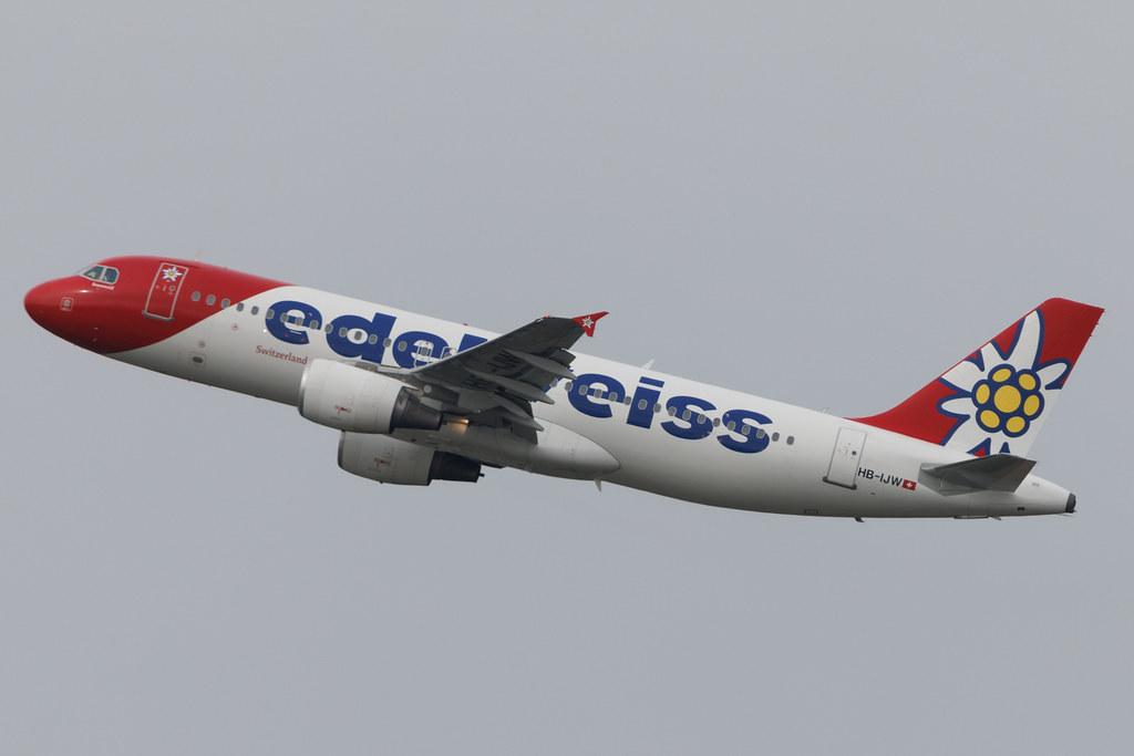 Flughafen Zürich: Edelweiss Air (WK / EDW) | Airbus A320-214 A320 | HB-IJW | MSN 2134