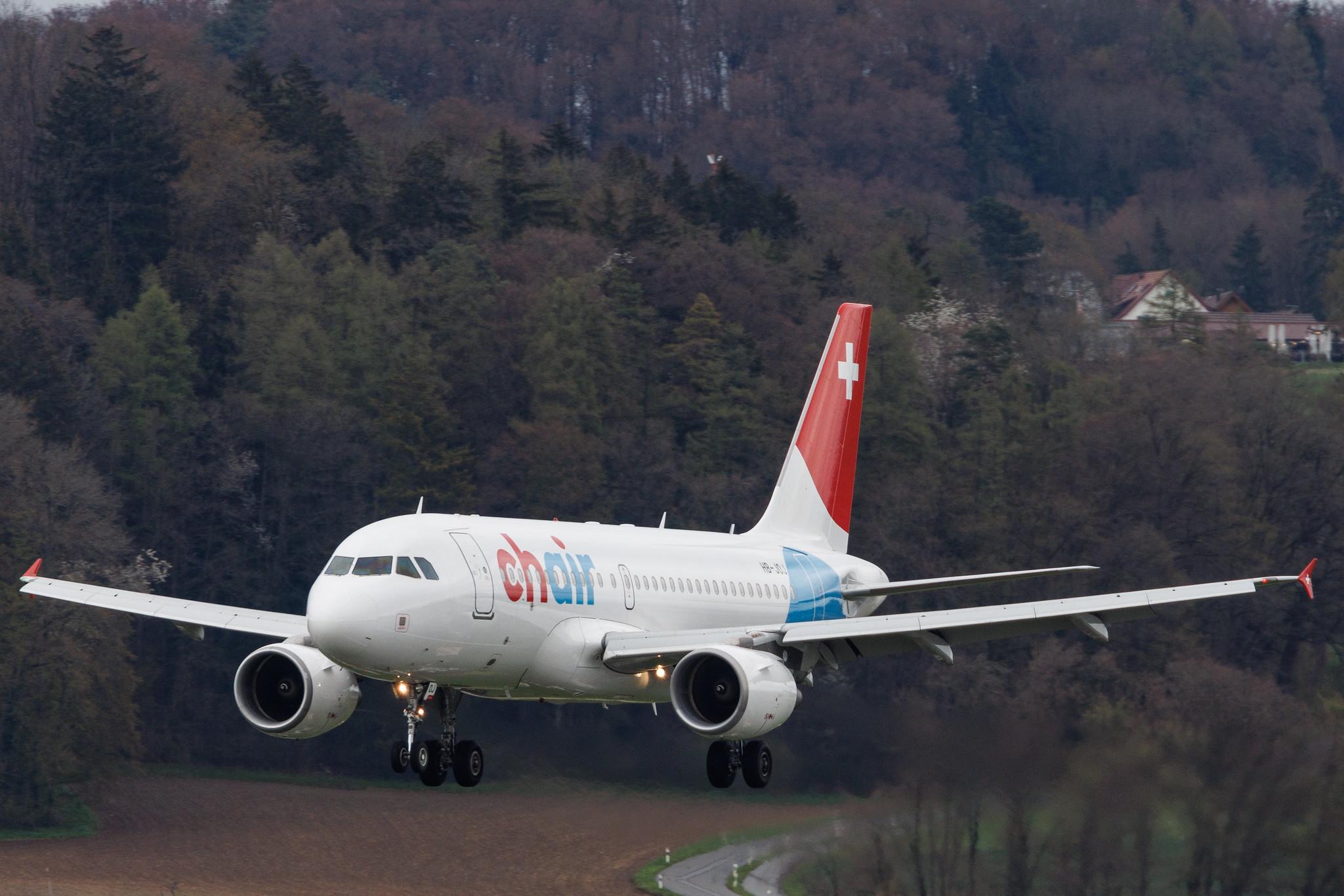 Flughafen Zürich: Chair Airlines (GM / GSW) | Airbus A319-112 A319 | HB-JOJ | MSN 3024