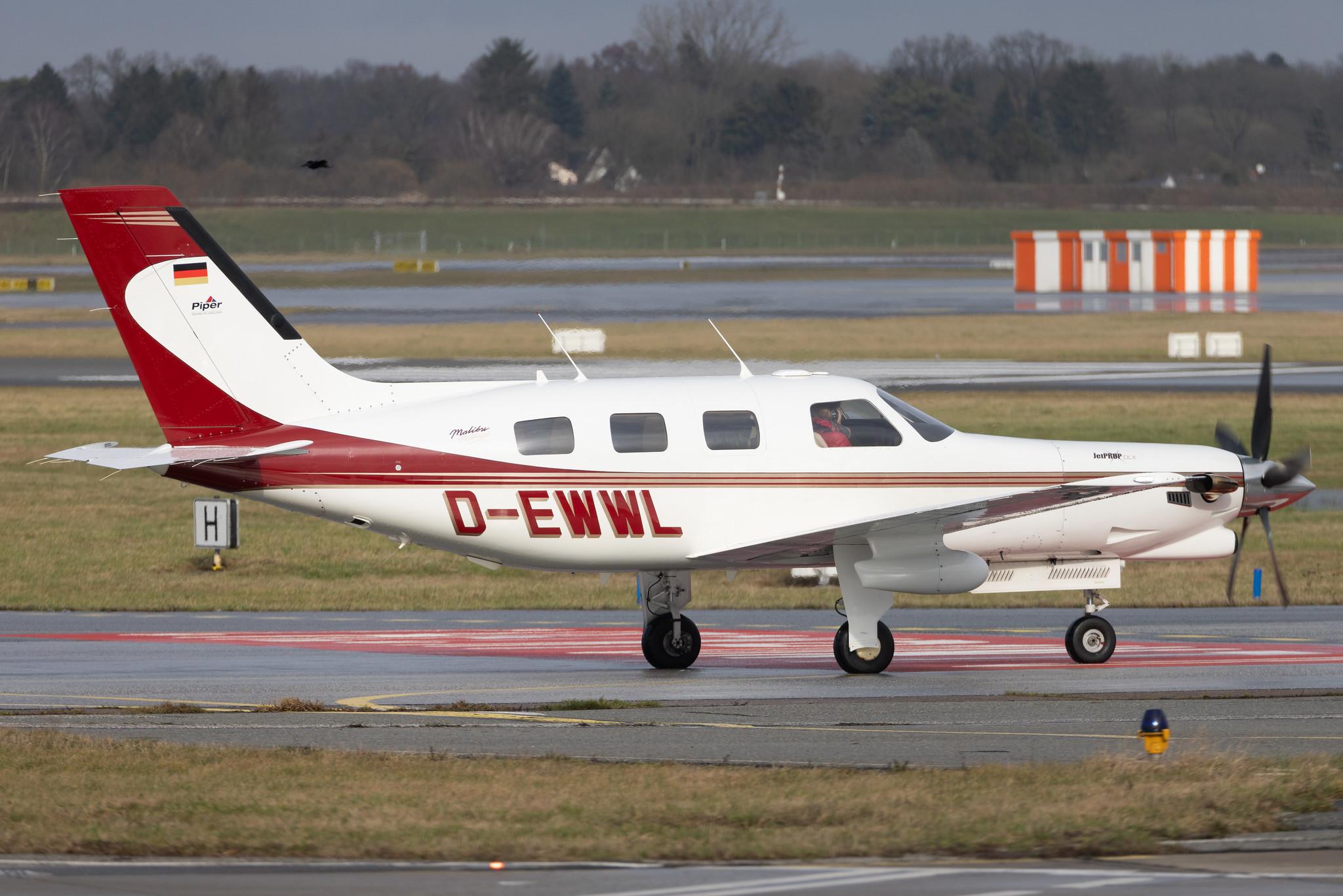 Hamburg Airport: Private owner | Piper PA-46-350P Jetprop DLX PA46 | D-EWWL | MSN 46-36135