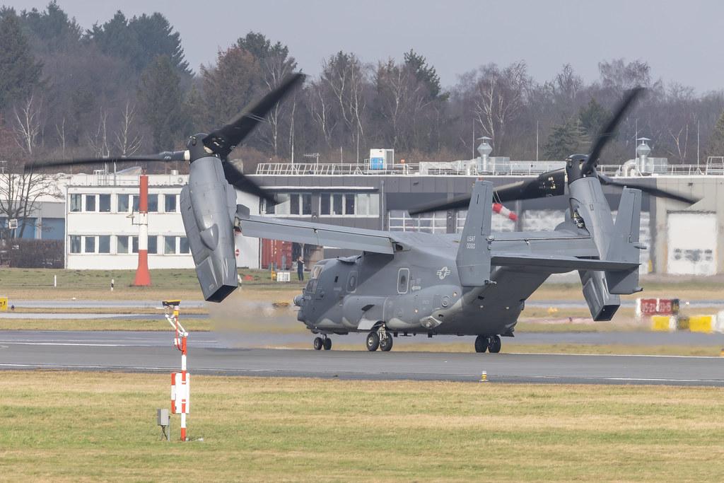 Hamburg Airport: United States Air Force USAF | Bell Boeing CV-22B Osprey VC22 | 11-0060 | MSN D1040