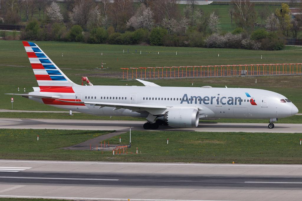 Flughafen Zürich: American Airlines (AA / AAL) | Boeing 787-8 Dreamliner B788 | N809AA | MSN 40627