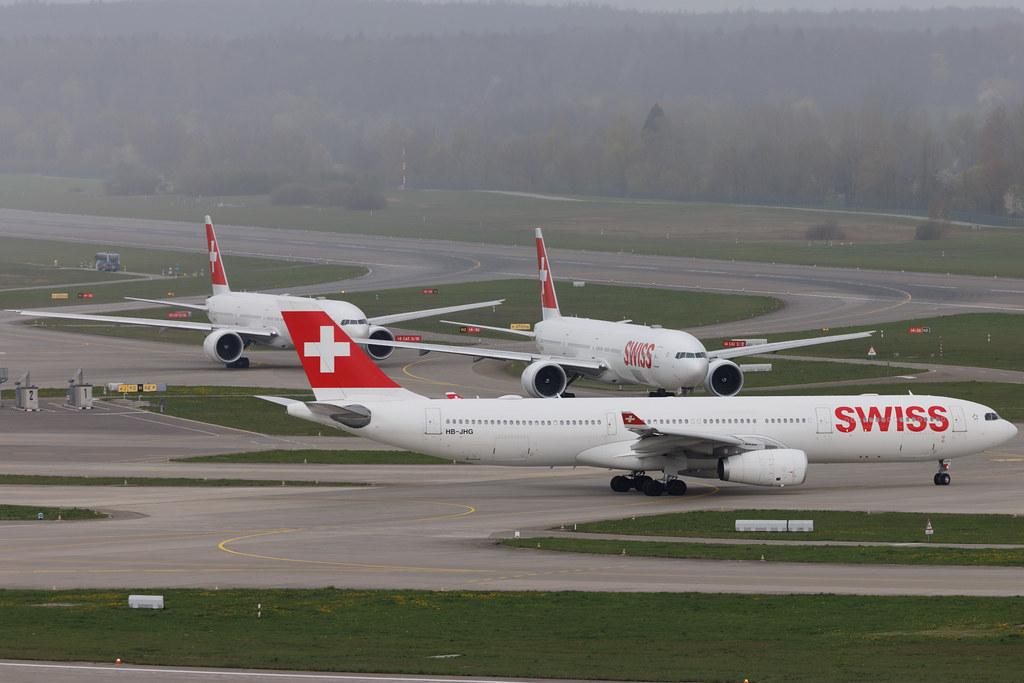 Flughafen Zürich: Swiss (LX / SWR) | Airbus A330-343 A333 | HB-JHG | MSN 1101