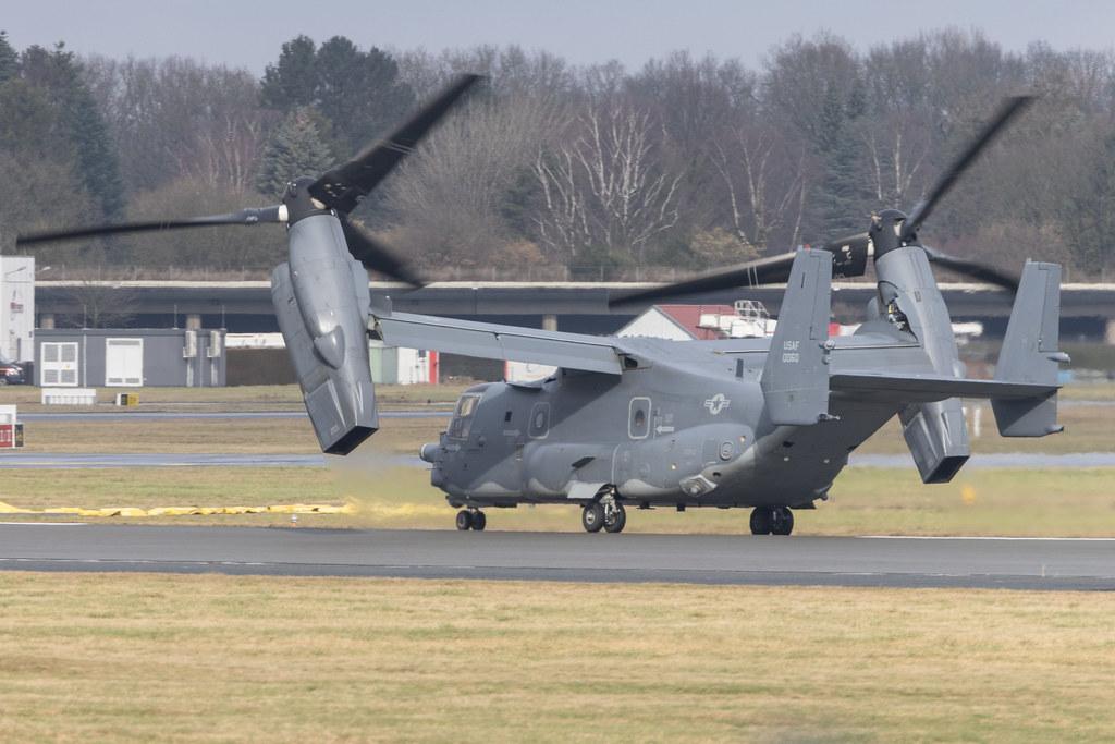 Hamburg Airport: United States Air Force USAF | Bell Boeing CV-22B Osprey VC22 | 11-0060 | MSN D1040