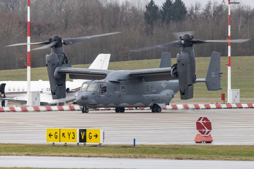 Hamburg Airport: United States Air Force USAF | Bell Boeing CV-22B Osprey VC22 | 11-0060 | MSN D1040
