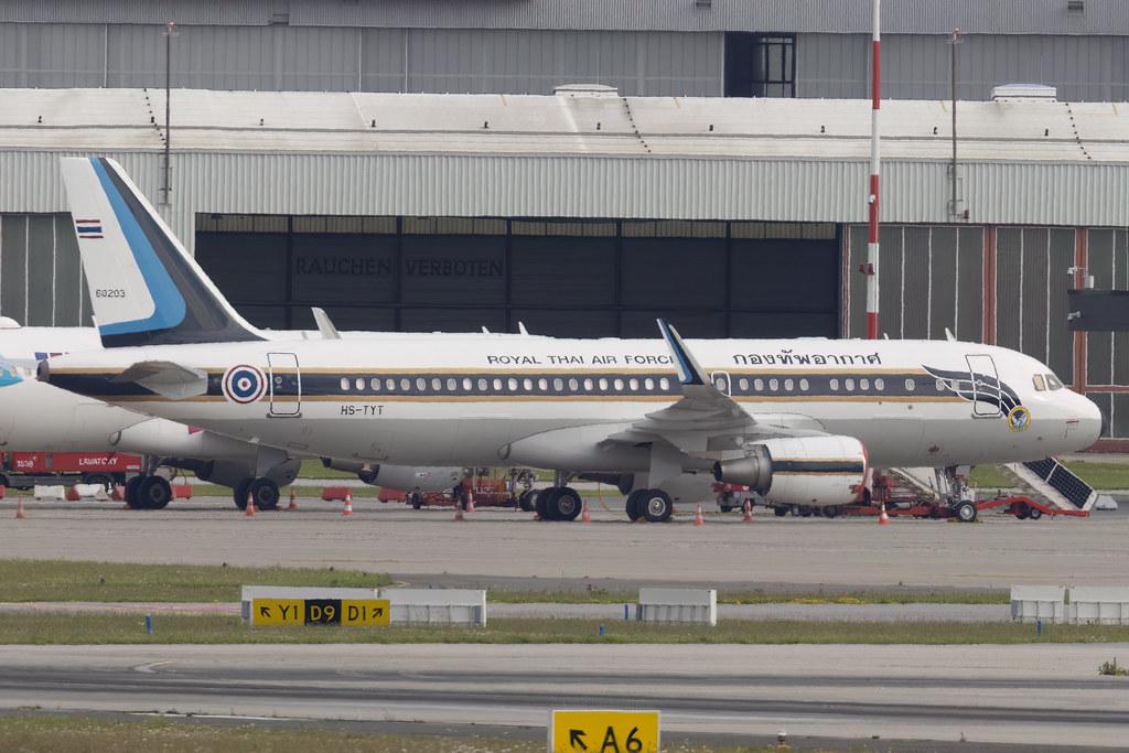 Hamburg Airport: Thailand - Royal Thai Air Force | Airbus A320-214(CJ) Prestige A320 | HS-TYT | MSN 6112