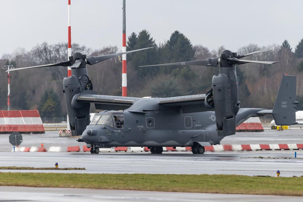 Hamburg Airport: United States Air Force USAF | Bell Boeing CV-22B Osprey VC22 | 11-0060 | MSN D1040