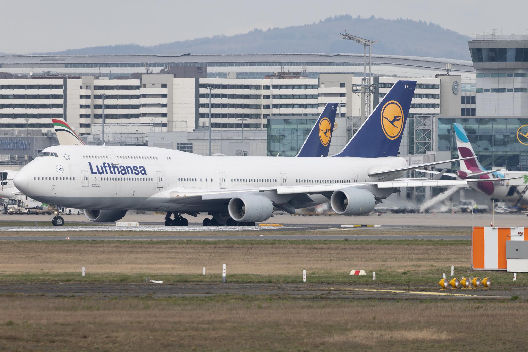 Frankfurt Airport: Lufthansa (LH / DLH) | Boeing 747-830 B748 | D-ABYN | MSN 37838
