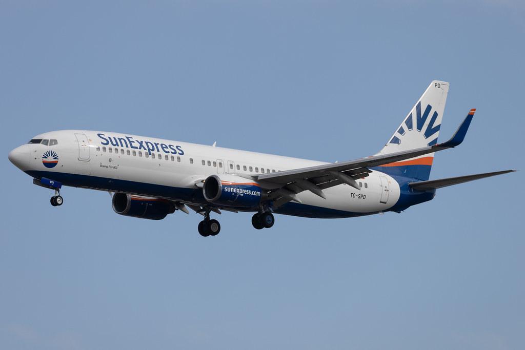 Frankfurt Airport: SunExpress (XQ / SXS) | Boeing 737-8AS B738 | TC-SPD | MSN 34985