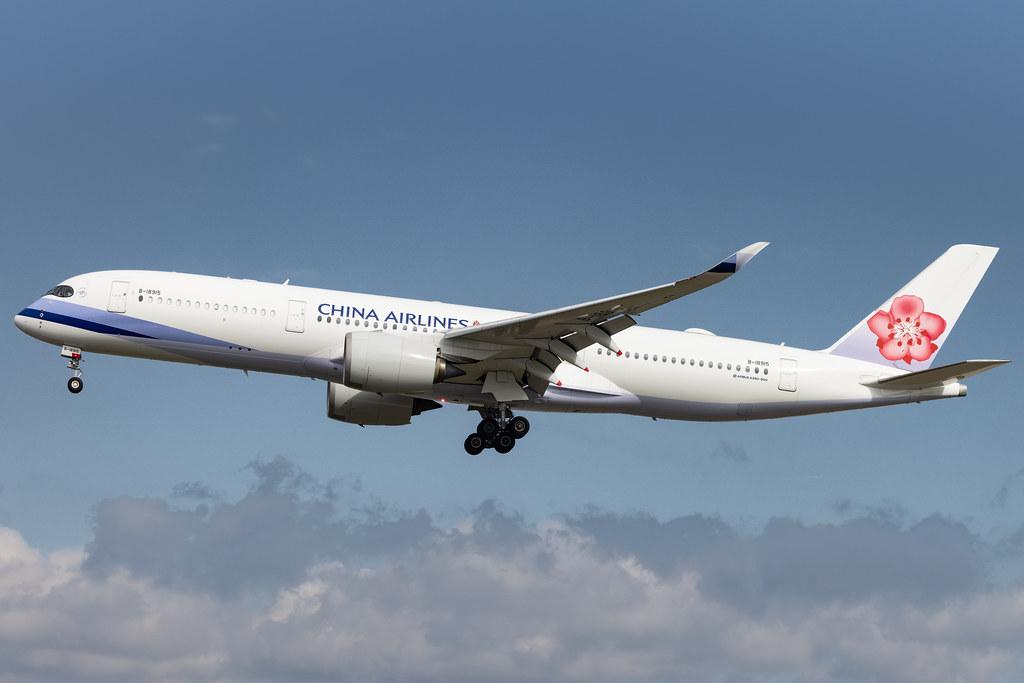 Frankfurt Airport: China Airlines (CI / CAL) | Airbus A350-941 A359 | B-18915 | MSN 179