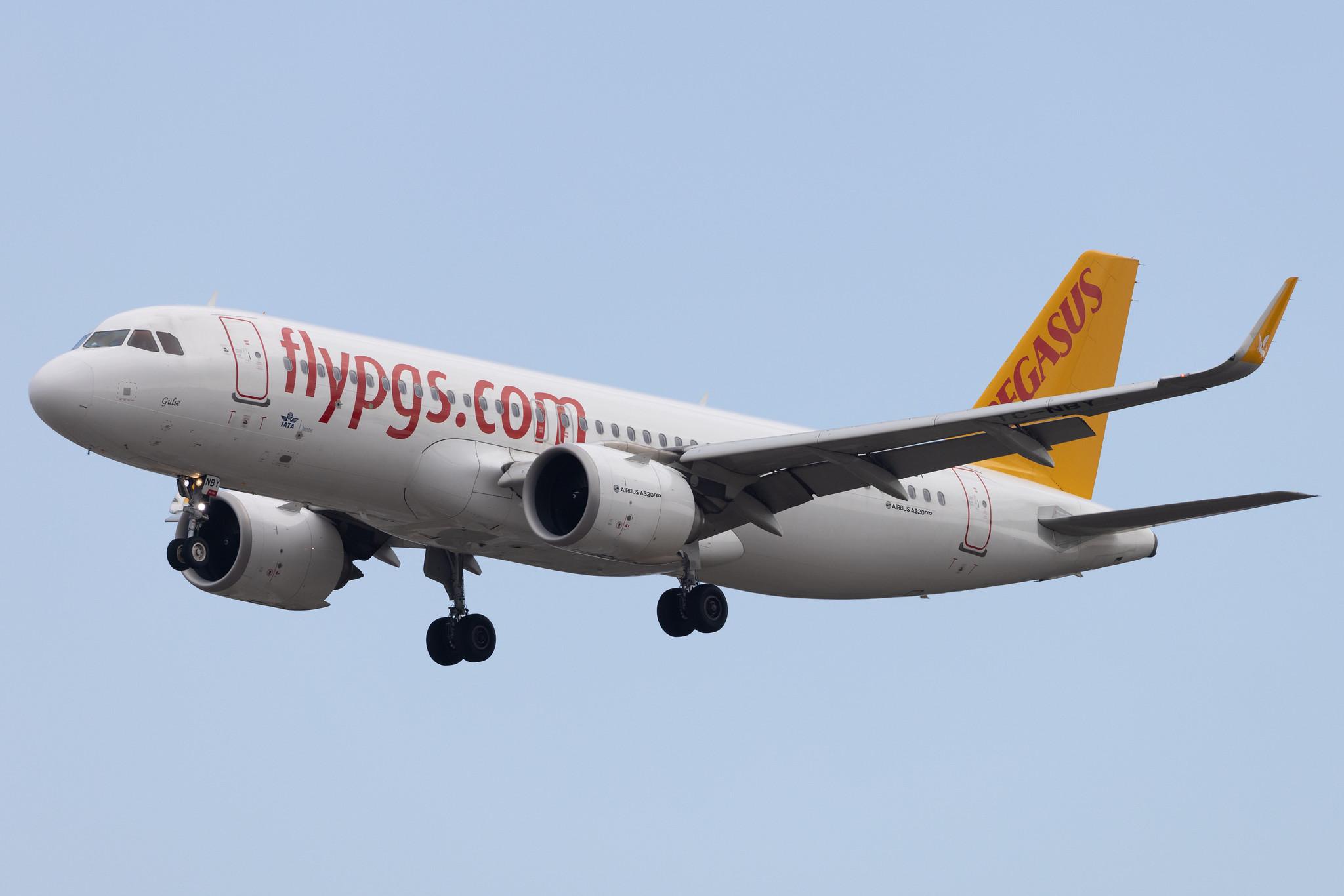 Frankfurt Airport: Pegasus (PC / PGT) | Operator: Pegasus Airlines | Airbus A320-251N A20N | TC-NBY | MSN 08292