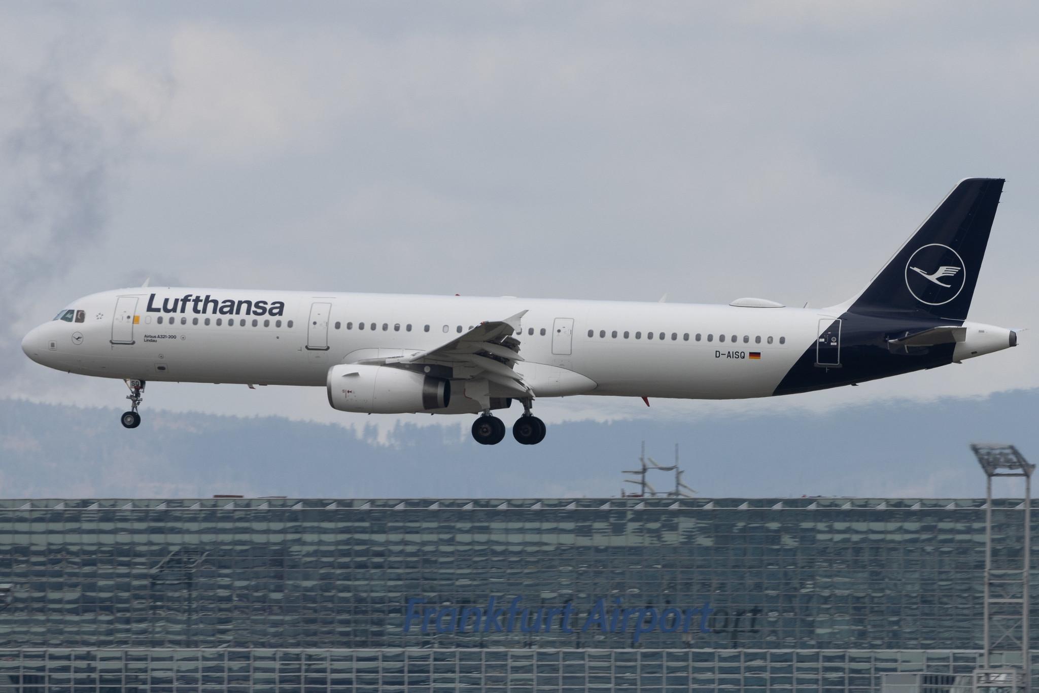 Frankfurt Airport: Lufthansa (LH / DLH) | Airbus A321-231 A321 | D-AISQ | MSN 3936