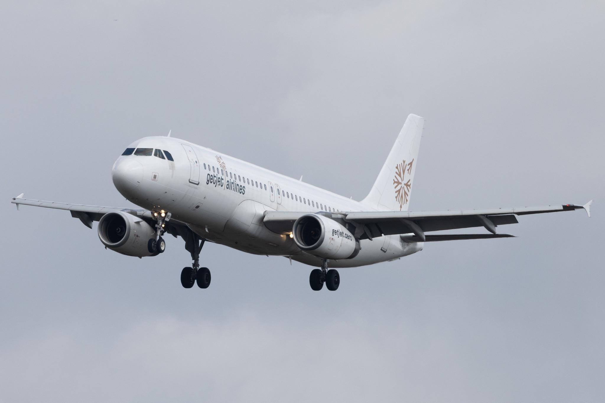 Frankfurt Airport: GetJet Airlines (GW / GJT) | Airbus A320-233 A320 | LY-EMU | MSN 2118