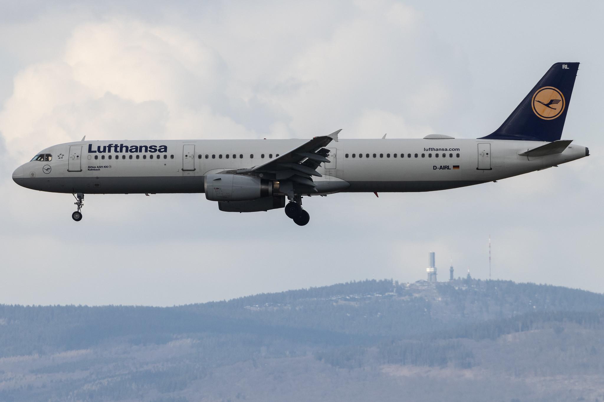 Frankfurt Airport: Lufthansa (LH / DLH) | Airbus A321-131 A321 | D-AIRL | MSN 0505