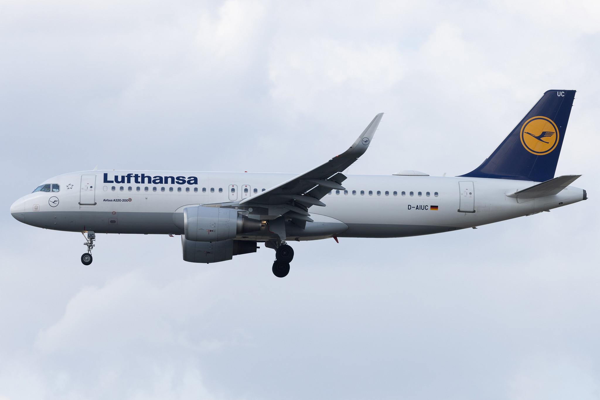 Frankfurt Airport: Lufthansa (LH / DLH) | Airbus A320-214 A320 | D-AIUC | MSN 6006