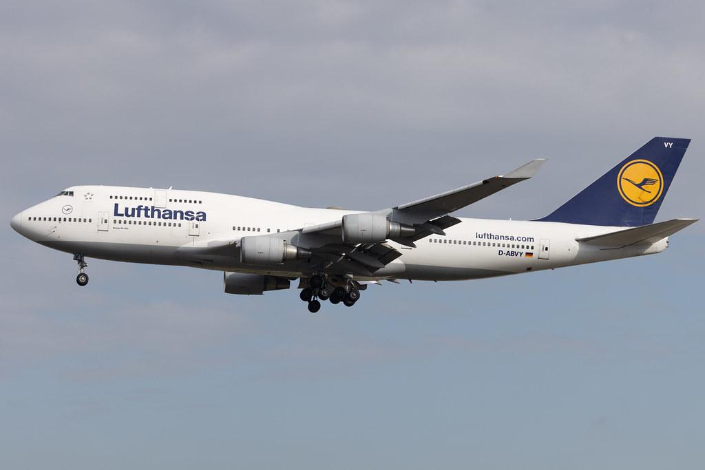 Frankfurt Airport: Lufthansa (LH / DLH) | Boeing 747-430 B744 | D-ABVY | MSN 29869