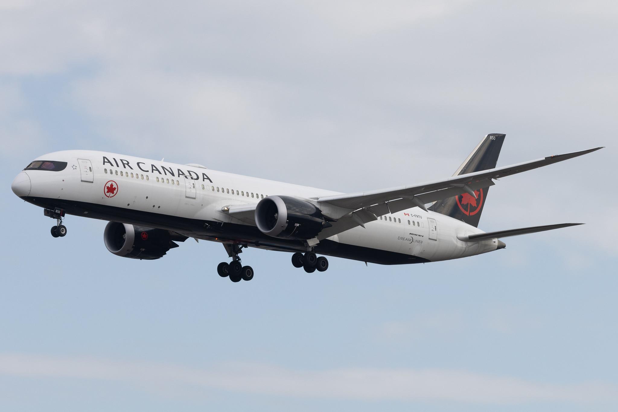 Frankfurt Airport: Air Canada (AC / ACA) | Boeing 787-9 Dreamliner B789 | C-FRTU | MSN 37183