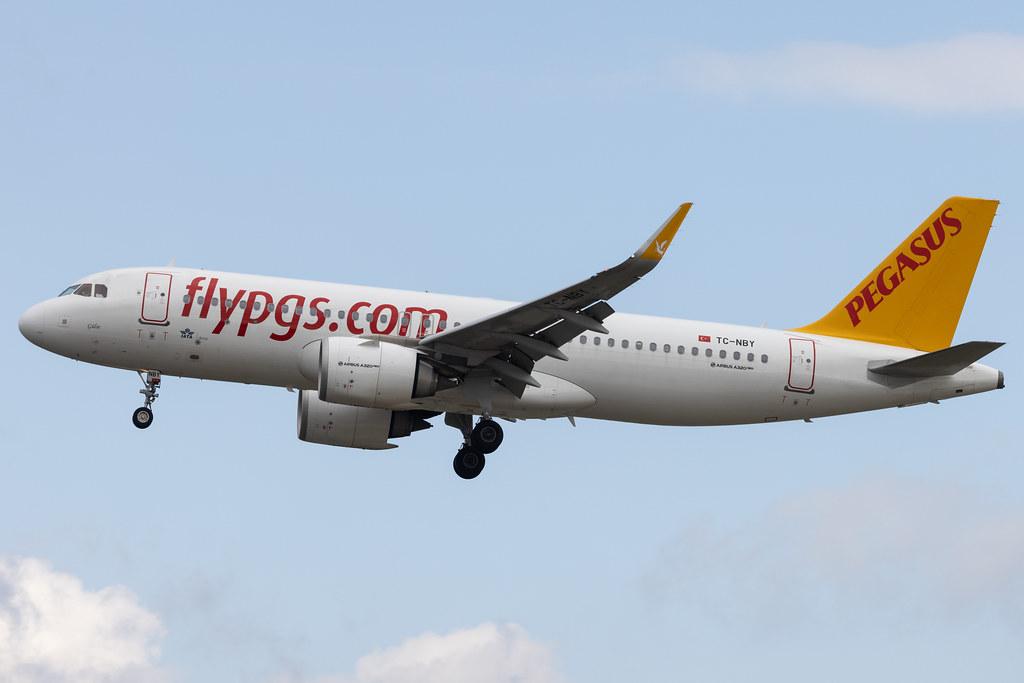 Frankfurt Airport: Pegasus (PC / PGT) | Operator: Pegasus Airlines | Airbus A320-251N A20N | TC-NBY | MSN 08292