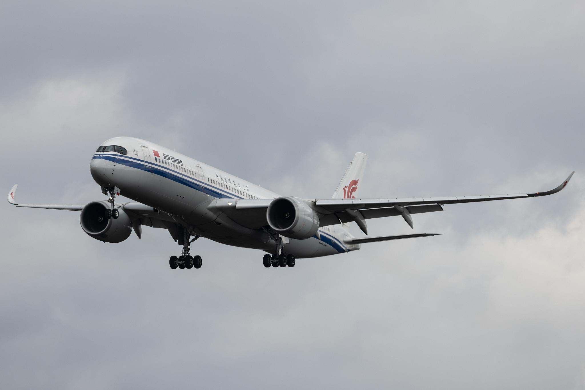 Frankfurt Airport: Air China (CA / CCA) | Airbus A350-941 A359 | B-307C | MSN 284