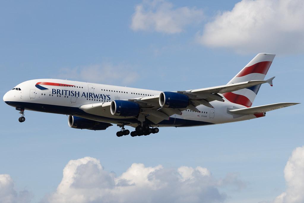 Frankfurt Airport: British Airways (BA / BAW) | Airbus A380-841 A388 | G-XLEK | MSN 194