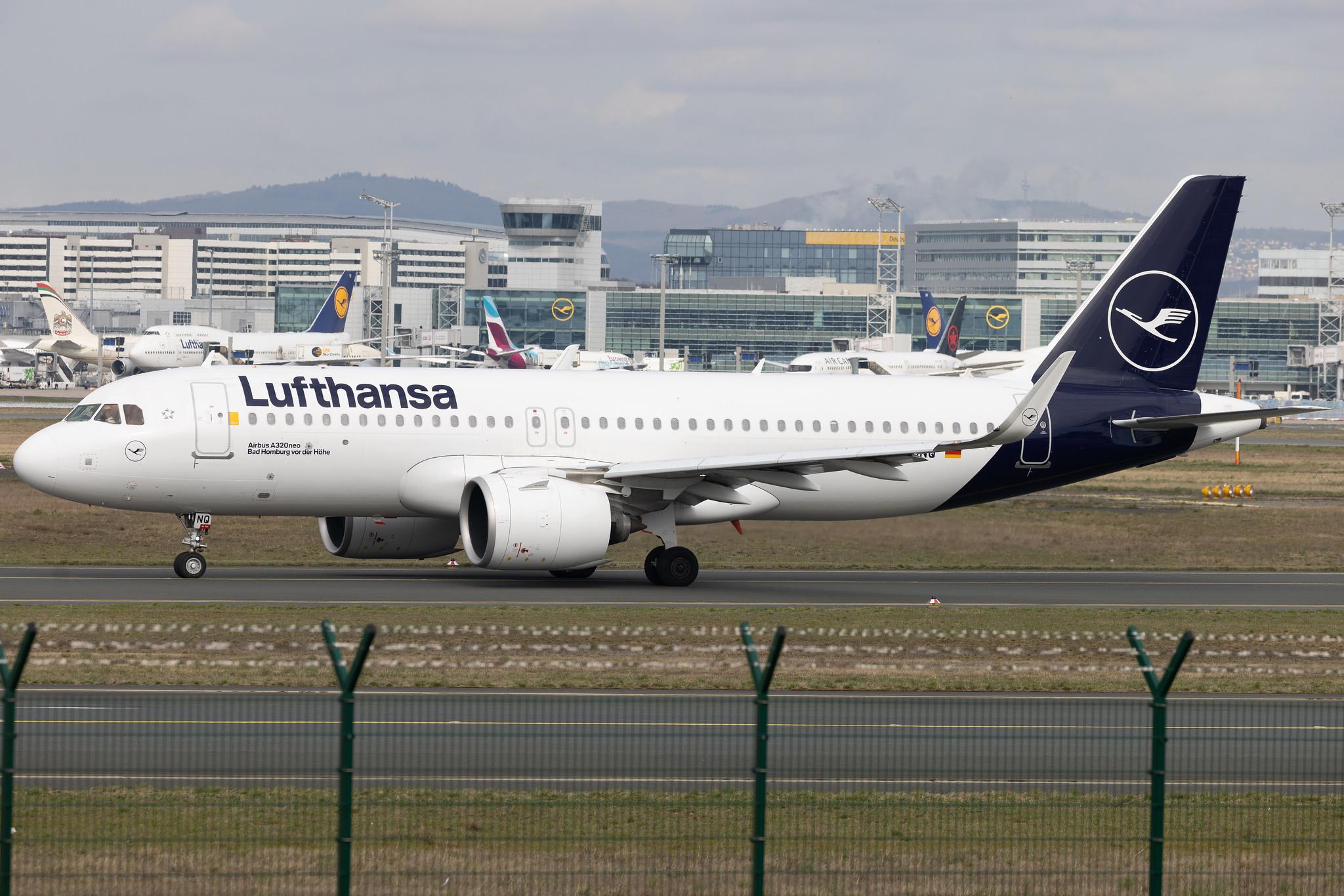 Frankfurt Airport: Lufthansa (LH / DLH) | Airbus A320-271N A20N | D-AINQ | MSN 8870