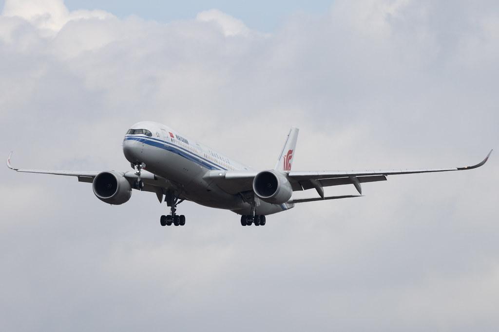 Frankfurt Airport: Air China (CA / CCA) | Airbus A350-941 A359 | B-322Y | MSN 474
