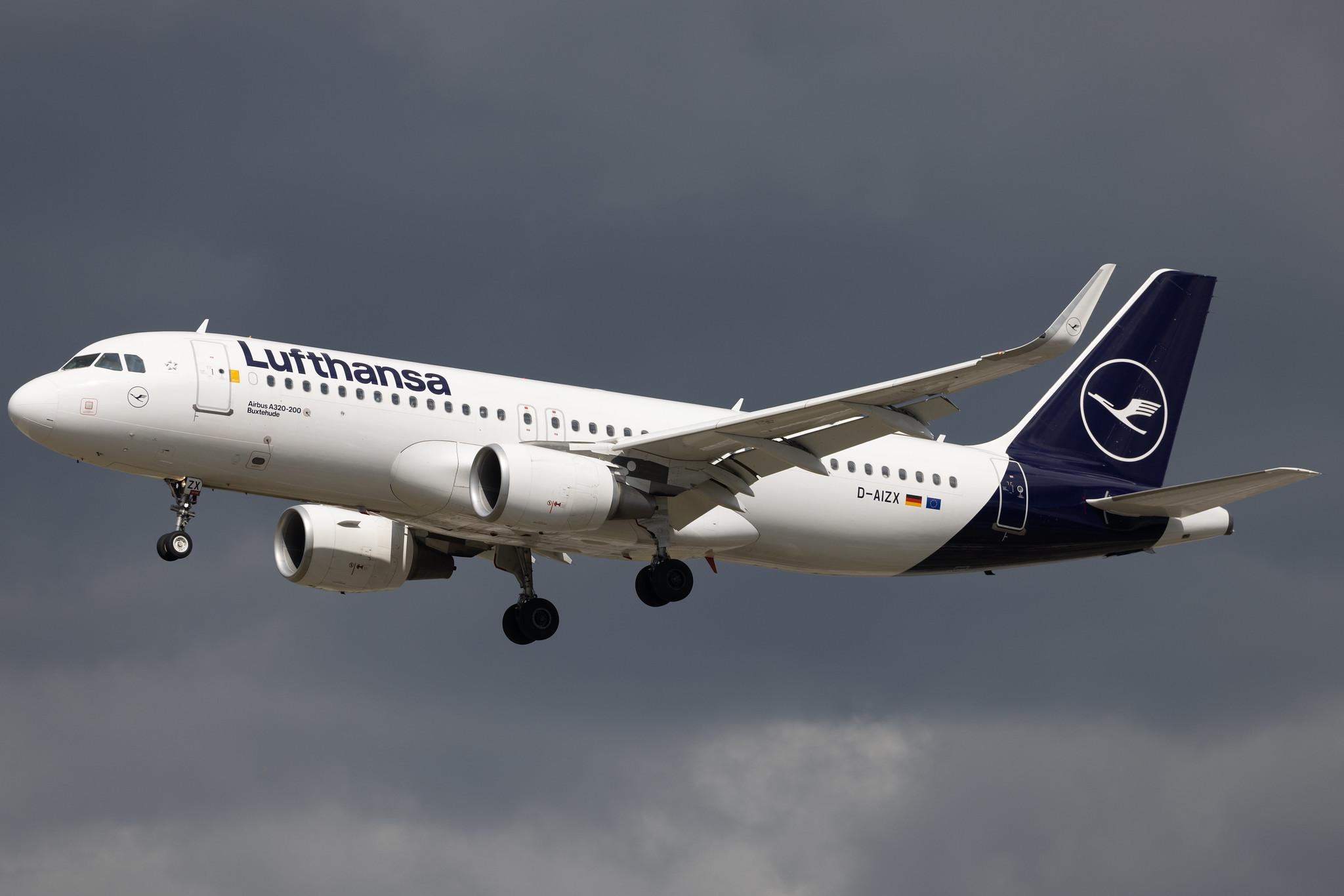 Frankfurt Airport: Lufthansa (LH / DLH) | Airbus A320-214 A320 | D-AIZX | MSN 5741