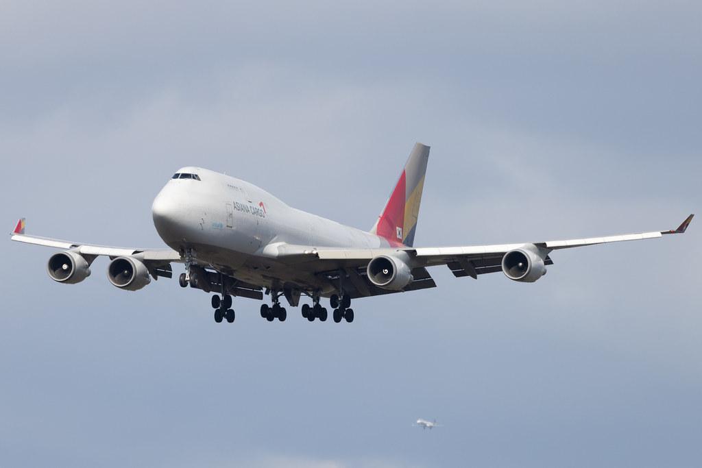 Frankfurt Airport: Asiana Cargo (OZ / AAR) | Boeing 747-48E(BDSF) B744 | HL7413 | MSN 25405