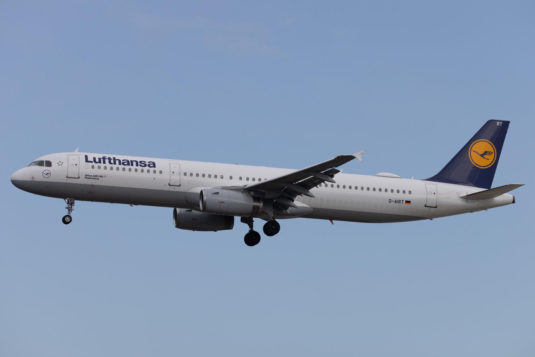 Frankfurt Airport: Lufthansa (LH / DLH) | Airbus A321-131 A321 | D-AIRT | MSN 0652