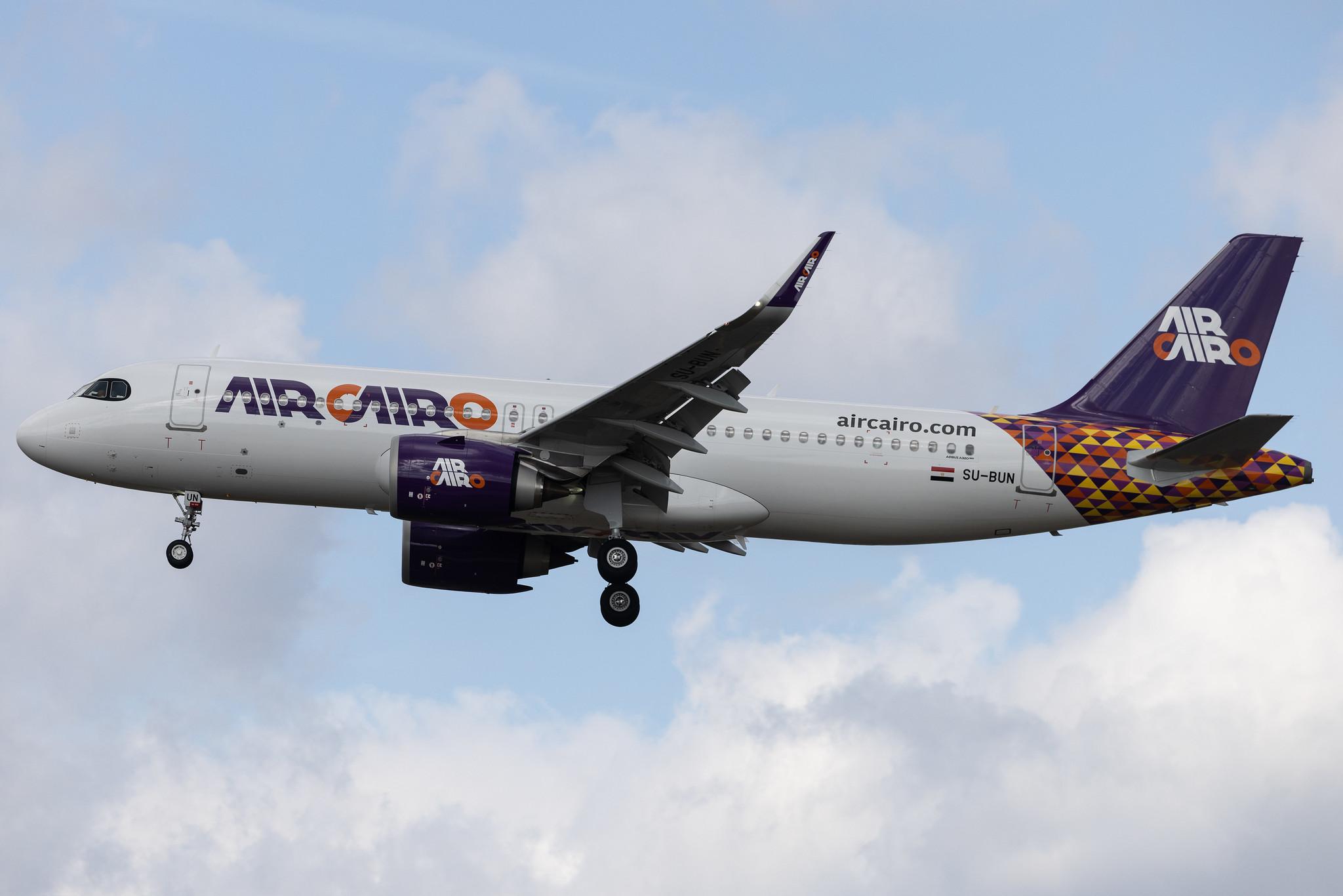 Frankfurt Airport: Air Cairo (SM / MSC) | Airbus A320-251N A20N | SU-BUN | MSN 10680