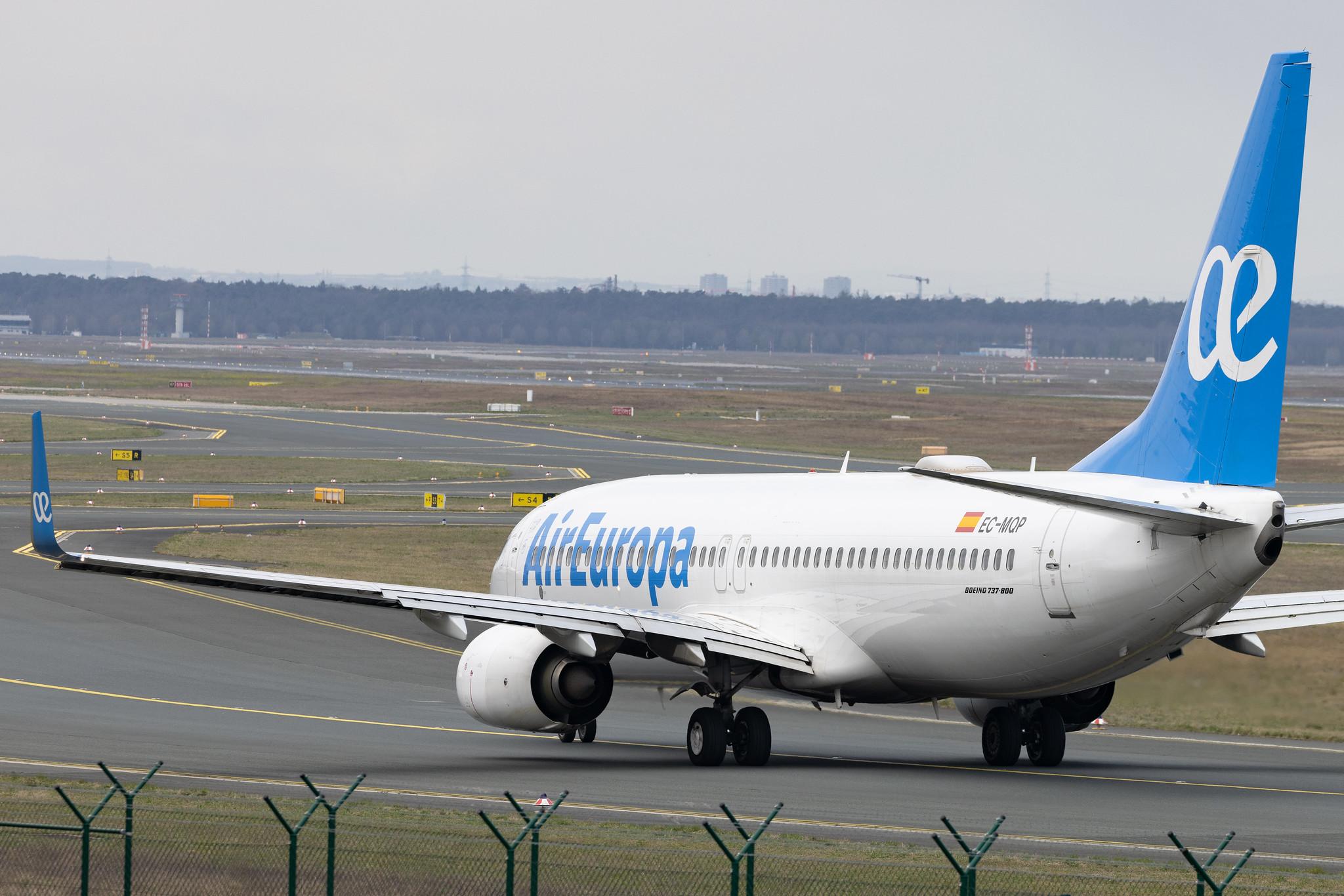 Frankfurt Airport: Air Europa (UX / AEA) | Boeing 737-85P B738 | EC-MQP | MSN 60588