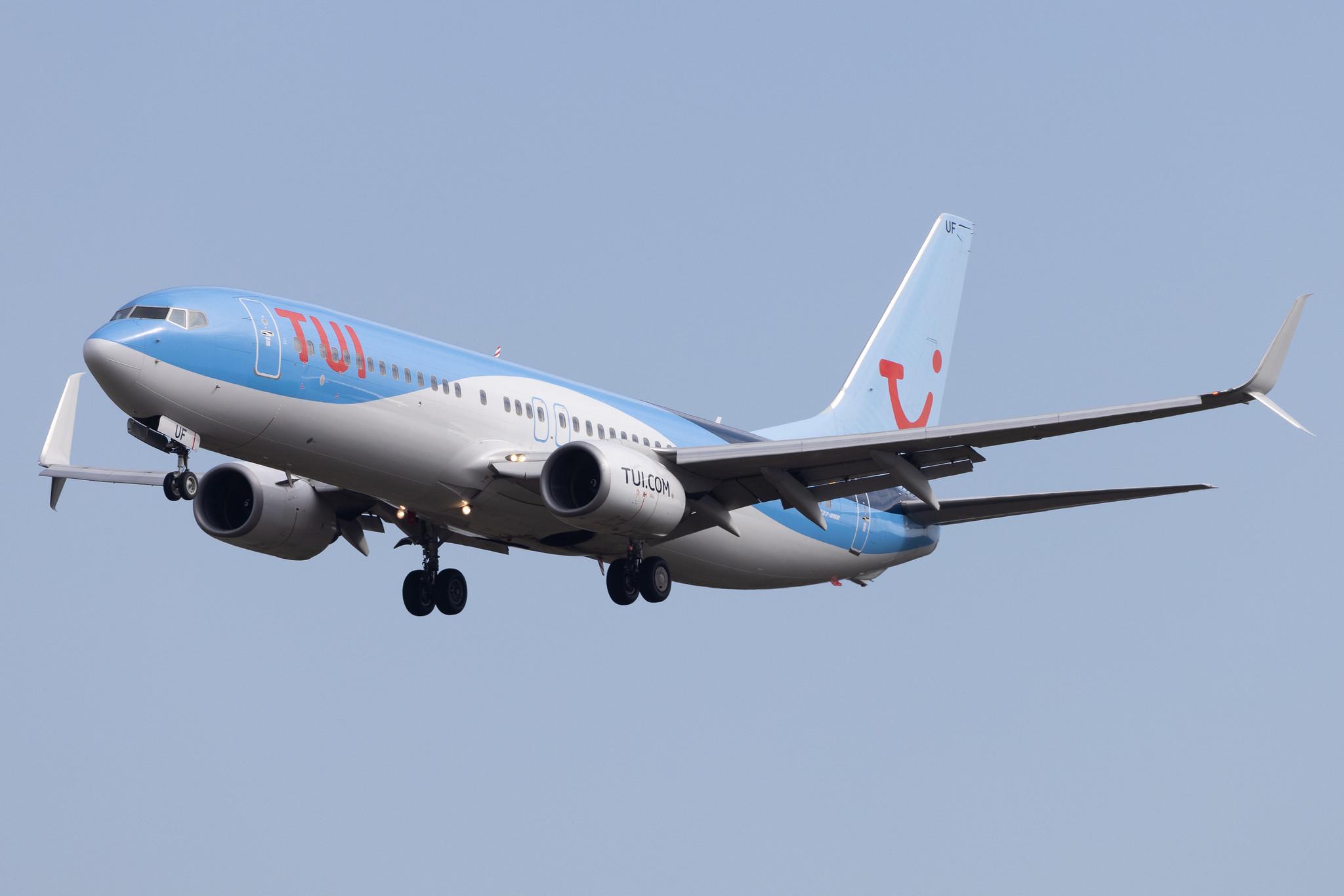 Frankfurt Airport: TUI (X3 / TUI) | Operator: TUI fly | Boeing 737-8K5 B738 | D-ATUF | MSN 34687