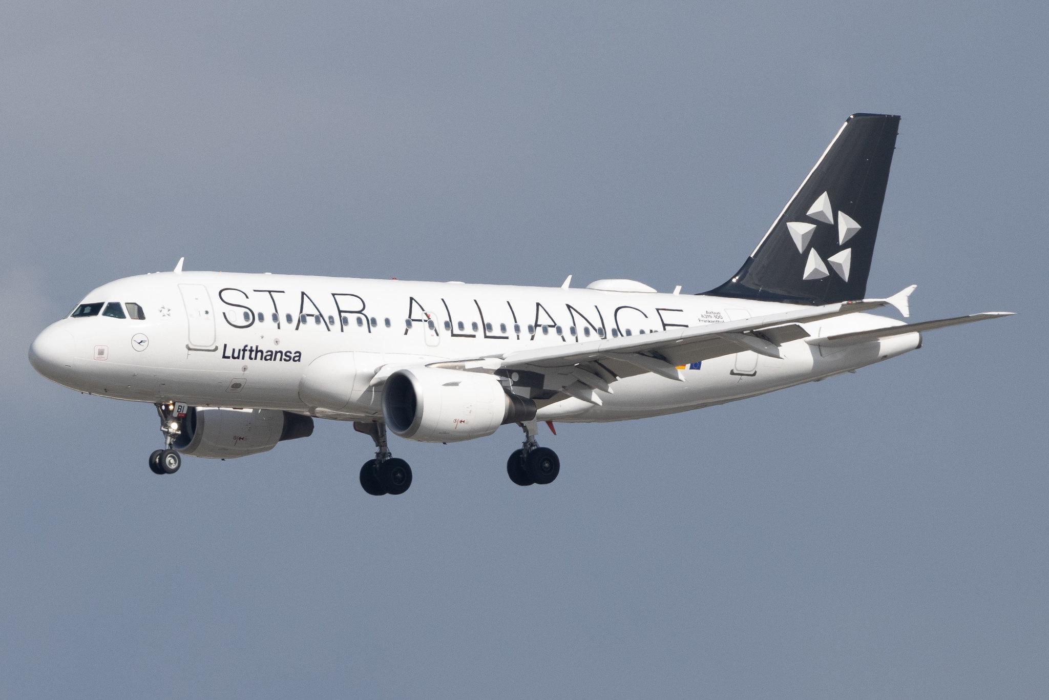 Frankfurt Airport: Lufthansa (LH / DLH) | Livery: Star Alliance Livery | Airbus A319-112 A319 | D-AIBI | MSN 5284
